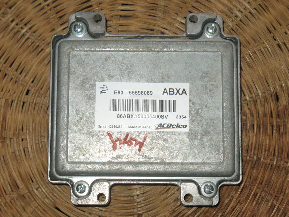 Ecu opel corsa 1.0 acdelco 55598089 abxa 55598089abxa