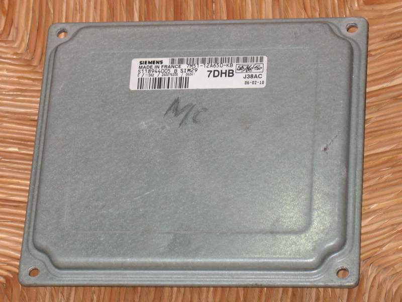 ECU FOCUS C-MAX 1.6 S118944005 B 7M51-12A650-KB 7DHB, SIM29
