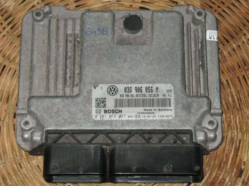 ECU SEAT Seat Toledo III BOSCH 0281015027 03G906056M EDC 16U34-3.42