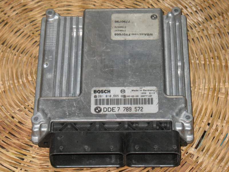 ECU BMW E46 320D 0281010565 EDC 16C1-3.1 DDE 7789572 DDE7789327