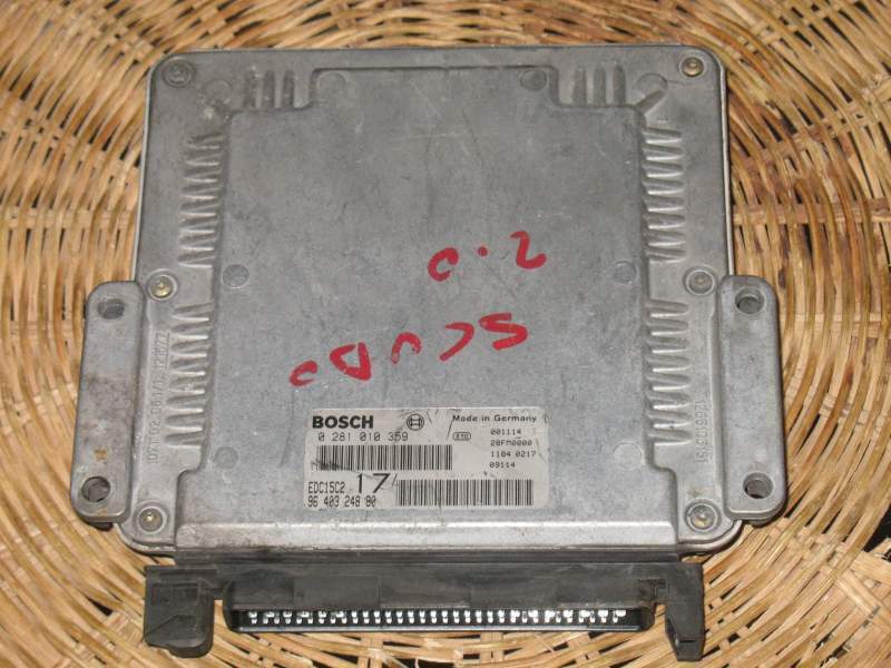 Ecu Citroen Jumpy 2.0cc HDI 0281010359, 9640324880 EDC15C2