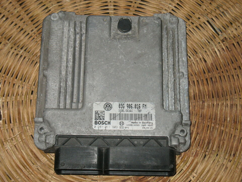 ECU VW GOLF JETTA 2.0 TDI BOSCH 0281011903 03G906016 FM