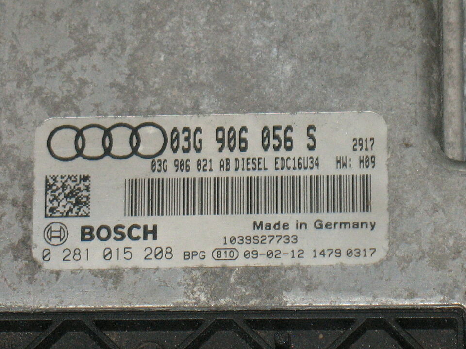 ECU Audi A3 1.9TDI BOSCH 0281015208 EDC16U34 03G906056S