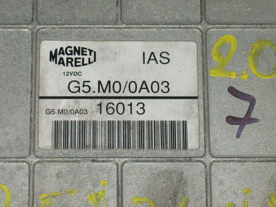 Ecu centralina citroen xm peugeot g5.m0/0a03 g5m00a03 16013 ias