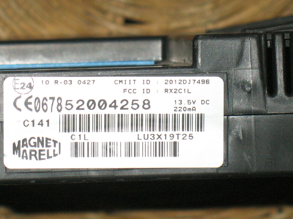 Centralina Blue&me fiat panda fiat 500 52004258