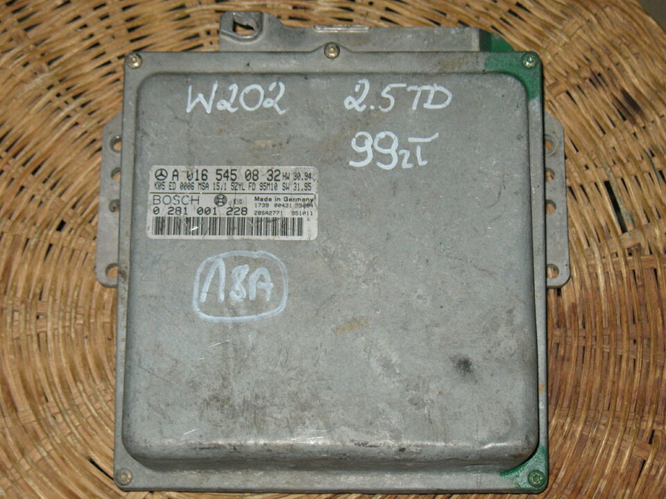 ECU MERCEDES W202 C250 2.5 TD BOSCH 0281001228 A0165450832