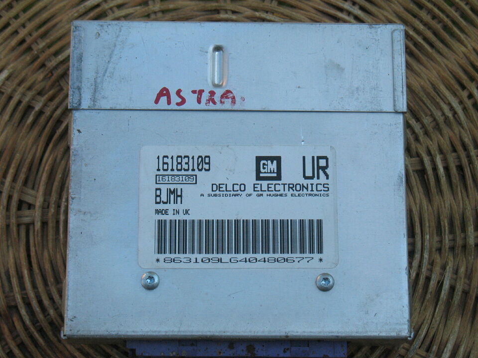 Ecu Opel GM 16183109 UR BJMH Astra F C16SE