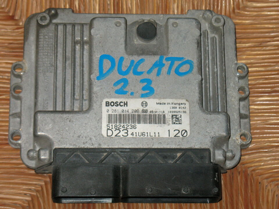ECU DUCATO 2.3 JTD ANNO 2007>2010 0281014209 51824236 EDC16C39-5.A7