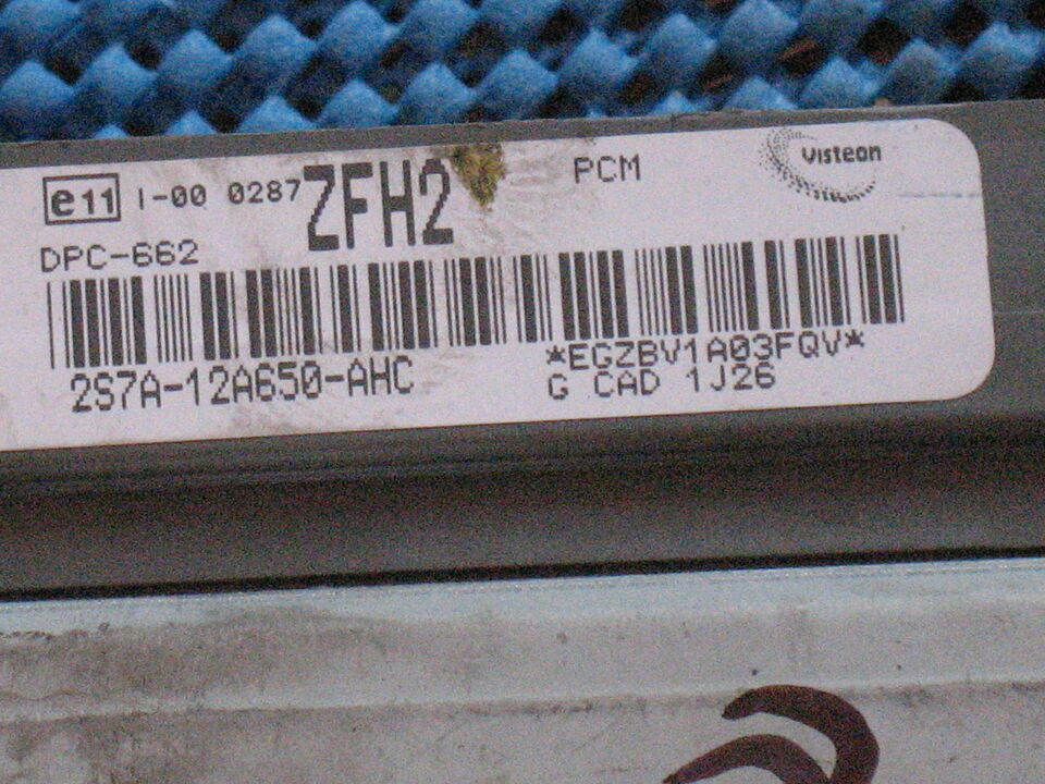 ECU FORD MONDEO 2.0 2S7A-12A650-AHC 2S7A12A650AHC DPC-662 ZFH2