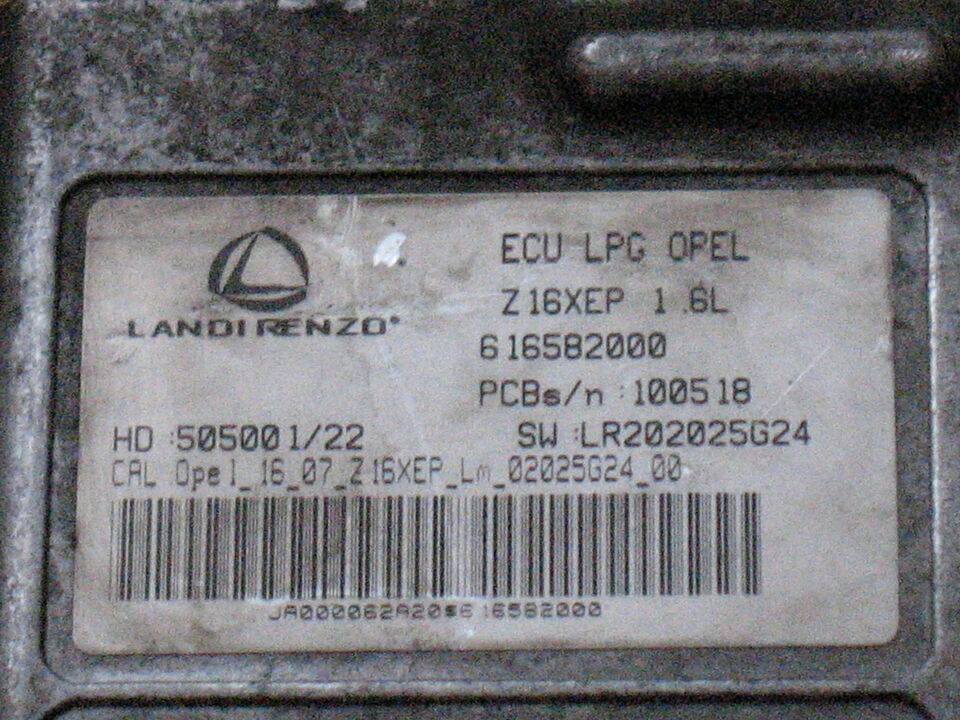 ECU GPL OPEL ASTRA MERIVA Landi Renzo 616582000 LR202025G24