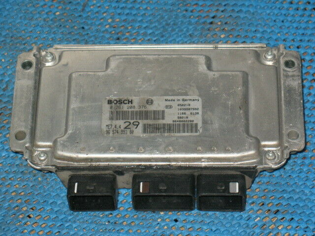 9658477580 9648002280 0261208376 Peugeot Citroen ECU BOSCH ME7.4.