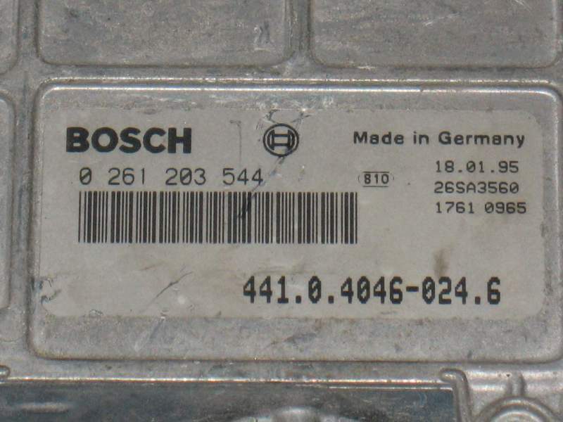 ECU CENTRALINA SKODA FELICIA 1.3 0261203544 441040460246 EDC-N63