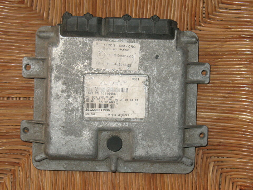 Ecu doblo 1.6 naturalpower bipower 51816456 metatron 4100146
