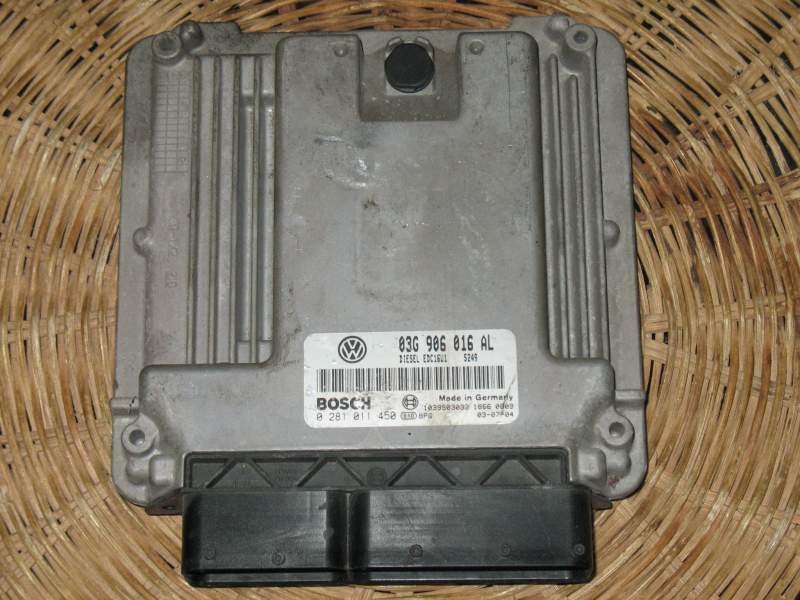 ECU VW TOURAN 2.0 TDI 03G906016AL BOSCH 0281011450 EDC 16U1-5.41