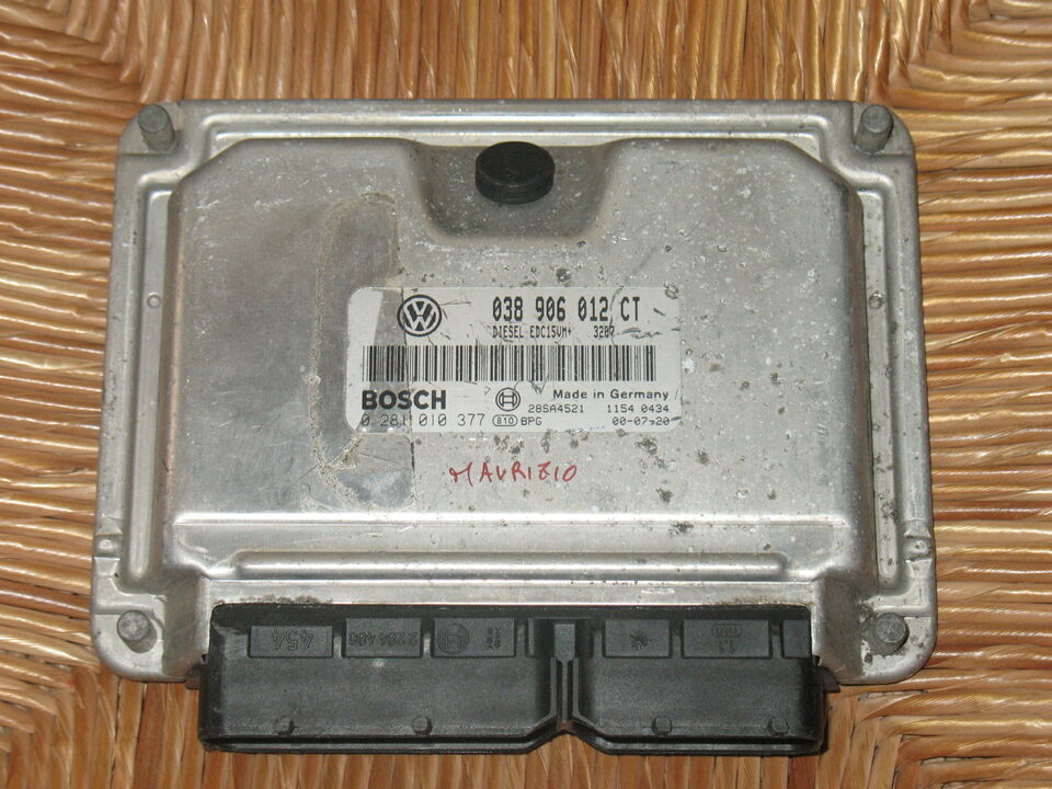 Ecu vw volkswagen 1.9 0281010377 038906012ct edc15vm+ ImmOff
