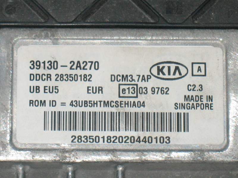 ECU KIA RIO III RIO IV 1.1 CRDI 39130-2A270 DCM3.7AP 28350182