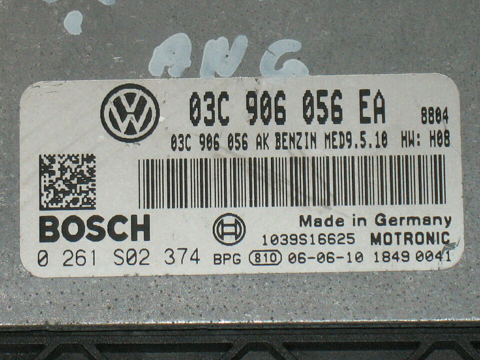 ECU CENTRALINA VW EOS 1.6 FSI 03C906056EA 0261S02374 MED9.5.10