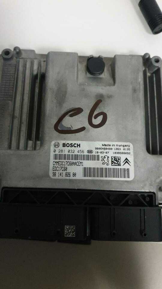 ECU PEUGEOT Partner 3° Ser 1.6 BH01 BOSCH 0281032456 9814182680 EDC17C60
