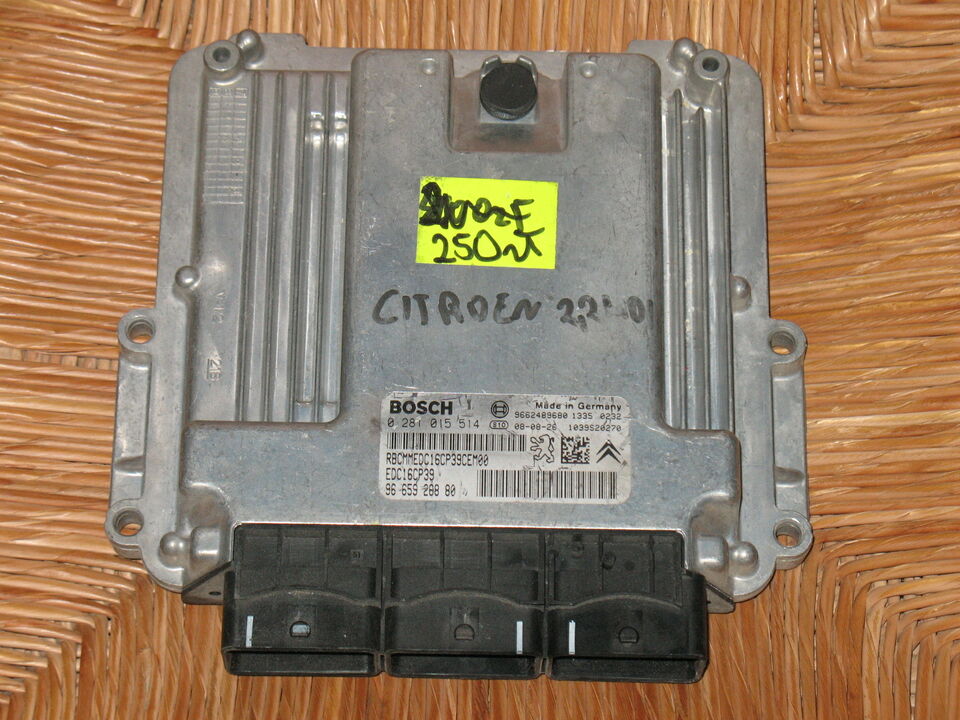 CITROEN C5 2.2 HDI Peugeot 407 0281015514 9665926880 EDC 16CP39-6.10