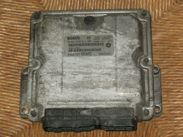 ECU CHRYSLER VOYAGER 2.5 0281010814 P04727664AD HN7AAO EDC15C5