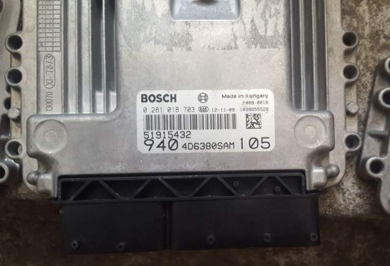 Ecu alfa romeo giulietta 1.6 JTDM 0281018703 51915432 Edc16c39-7.33