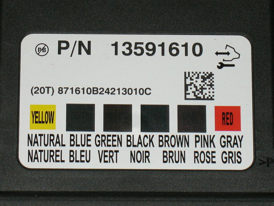 13591610 BODY COMPUTER Opel Zafira (C) 2.0 Cdti 16V Kw96 - 130Cv