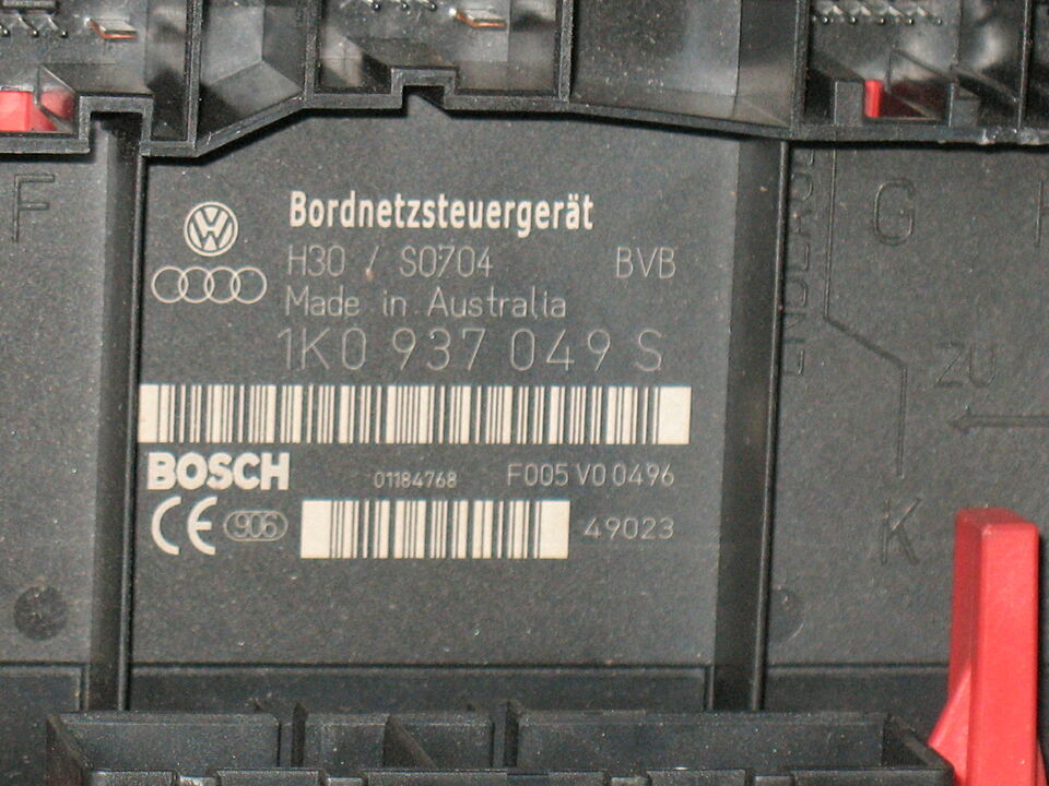 Centralina modulo comfort volkswagen audi 1k0937049s