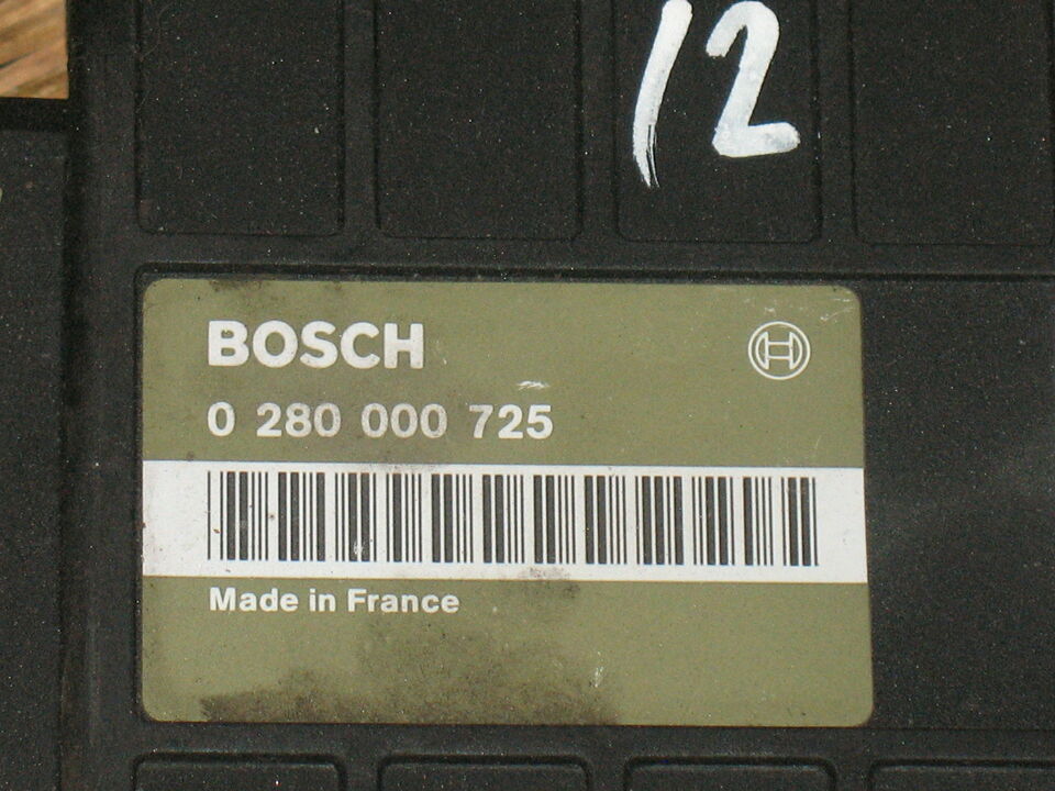 Ecu Fiat uno 70 ie centralina bosh 0280000725 EPROM: 27C256 DIL