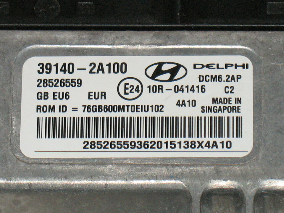Ecu 39140-2A100 28526559 Hyundai KIA Delphi DCM6.2AP 28495870