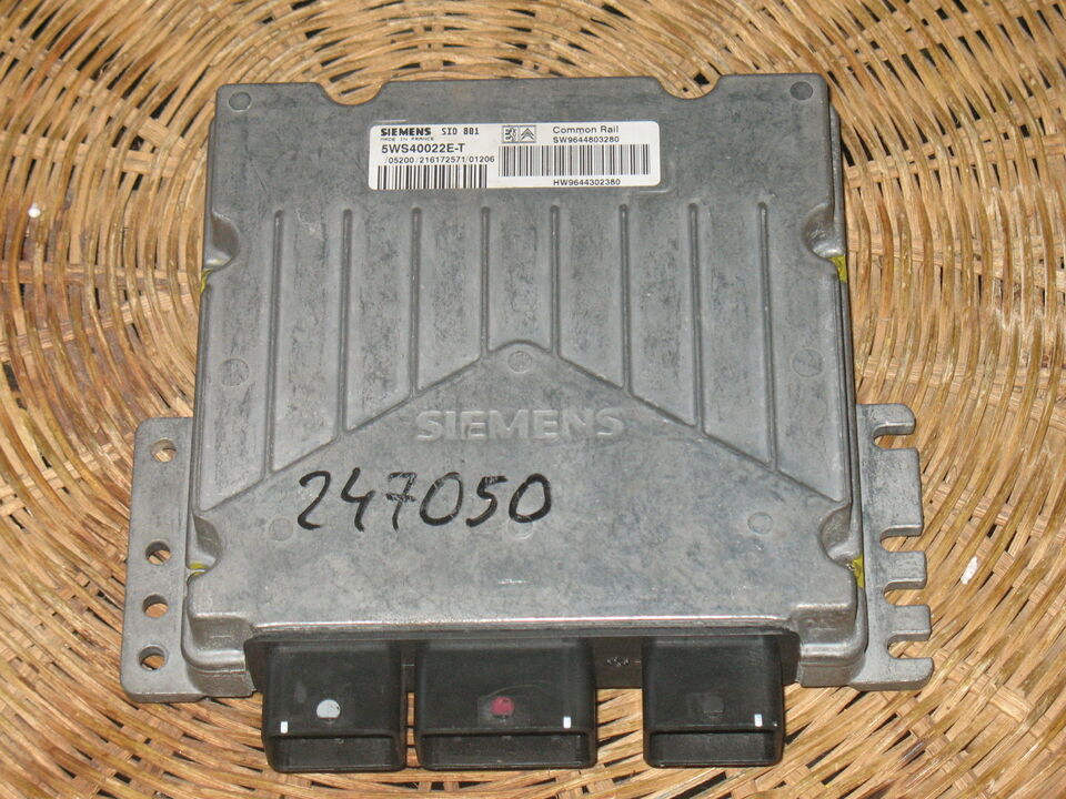 ECU CITROEN PEUGEOT 5WS40022E-T 9644803280 9644302380 SID801