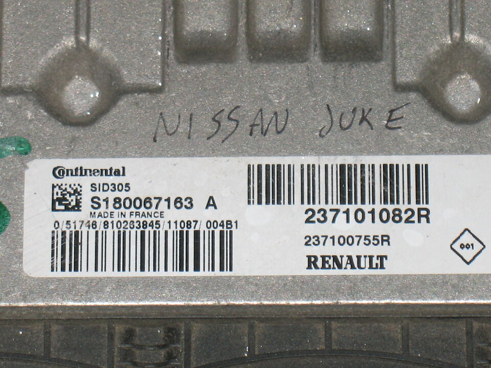 S1800067163 A SID305 NISSAN JUKE 1.5 DCI ECU 23710182R