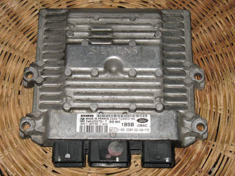 ECU FORD FIESTA 1.4 SID 802 5WS40027G-T 2S6A-12A650-BG 1BSB