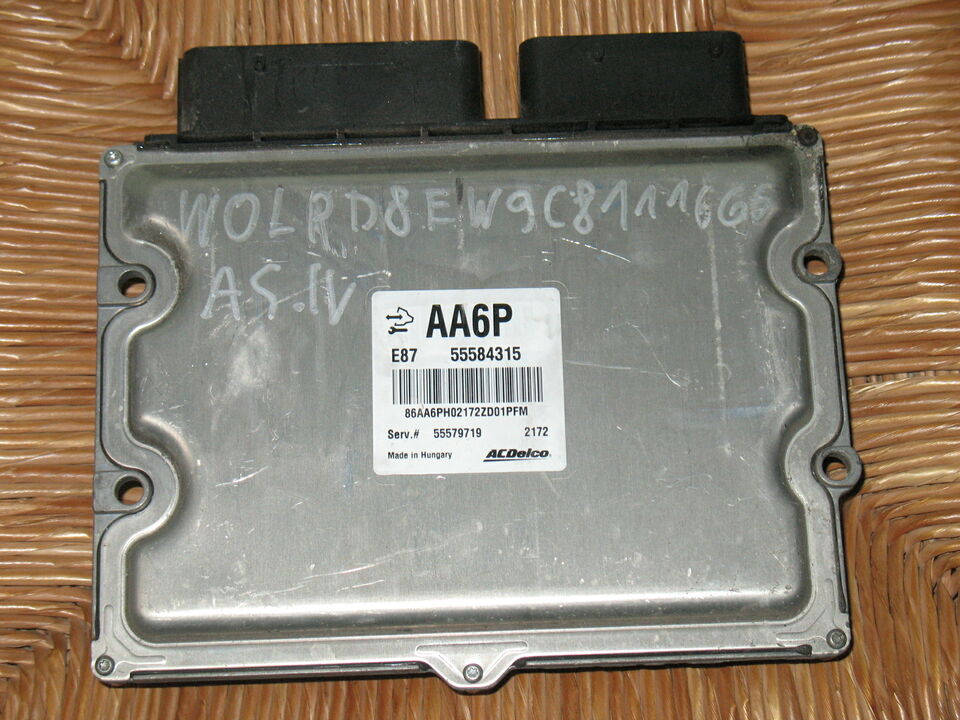 ECU ASTRA J 1.7 DTE Chevrolet CRUZE 1.7 VCDI E87 55584315 AA6P