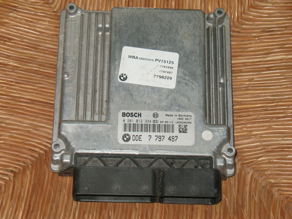 ECU BMW E87 120 2.0 BOSCH 0281012334 DDE 7797497 EDC16C35-2.