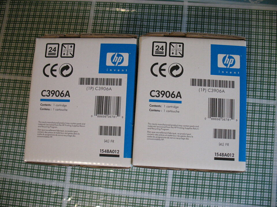TONER HP 06A C3906A STAMPANTE HP LASERJET 5L, 6L, 3100, 3150.