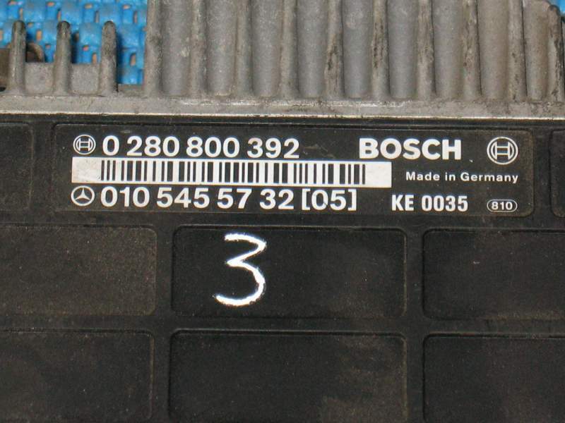ECU MERCEDES-BENZ E 190 0280800392 0105455732