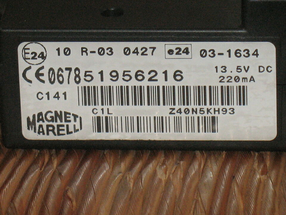 Centralina blue & me 51956216 bluetooth fiat lancia 500