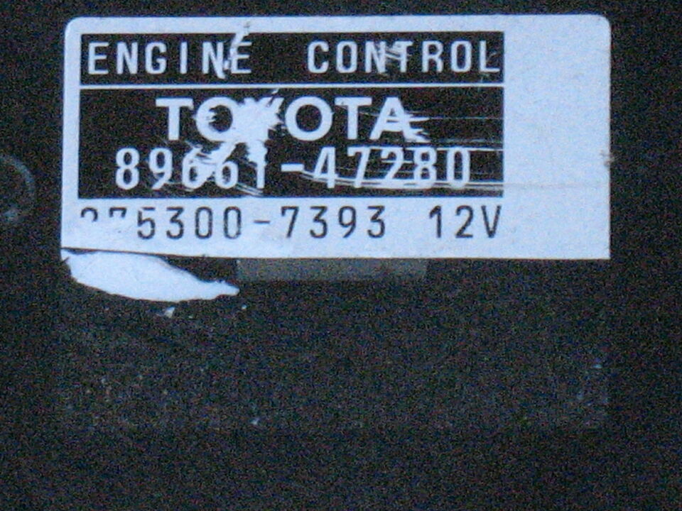 ECU TOYOTA PRIUS 8966147280 2753007393 DENSO 89661-47280