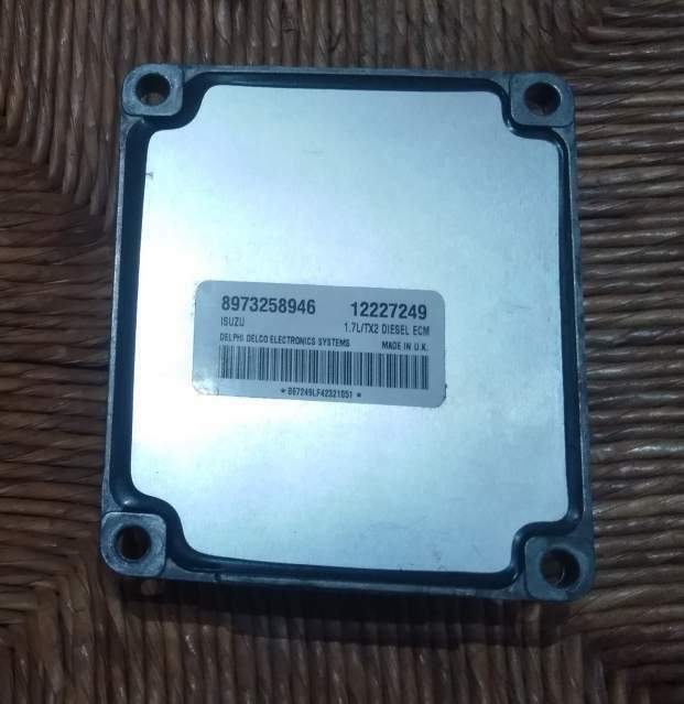 Ecu centralina opel meriva 1.7 isuzu delco 8973258946 12227249