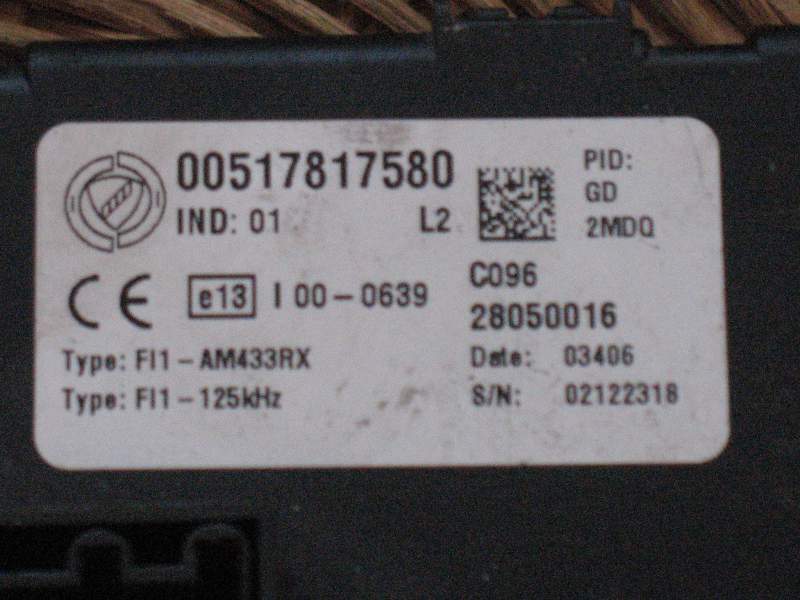 Body Grande Punto 00517817580 517817580 28050016 C096