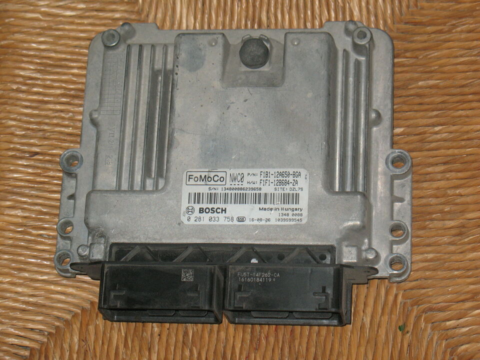 ECU FORD FOMOCO 0281033758 NWCO F1B1-12A650-BGA F1F1-12B684-ZA