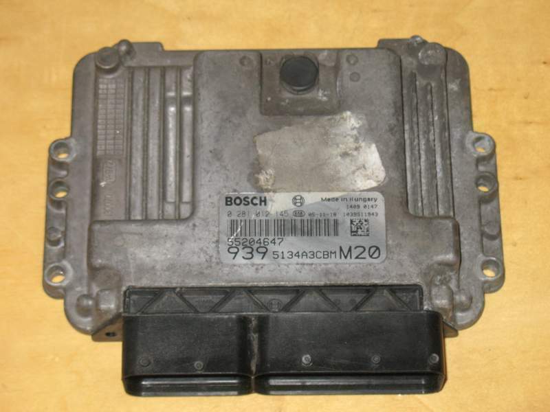 ECU ALFA ROMEO 159 2.4 JTDM BOSCH 0281012145, 55204647