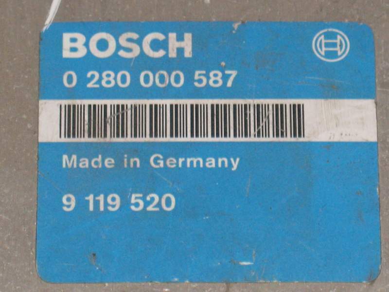 ECU CENTRALITA SAAB 9000 2.0 16V 0280000587 9119520.