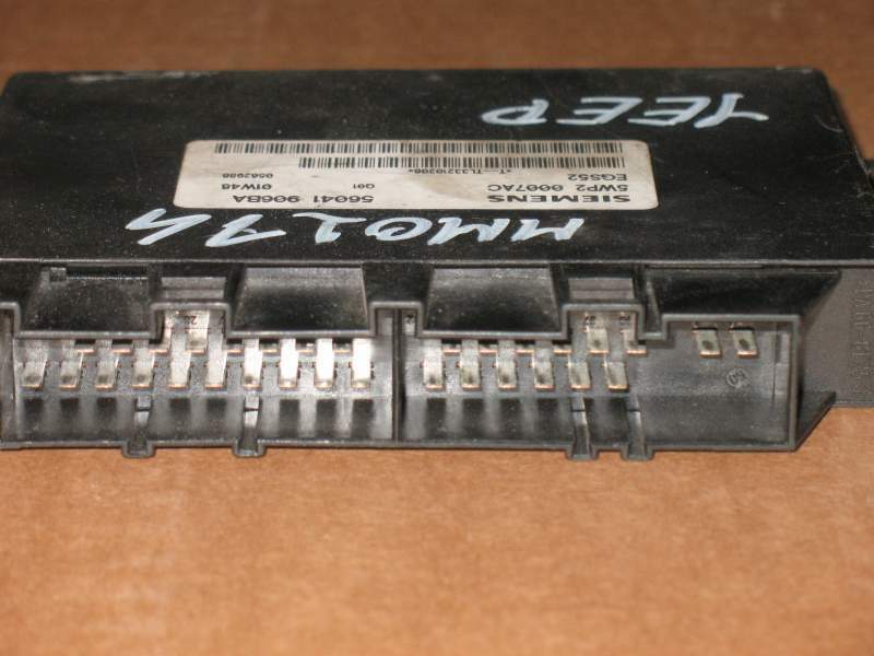 Jeep grand cherokee 2.7 crd cambio ecu 56041906ba 5wp20007ac