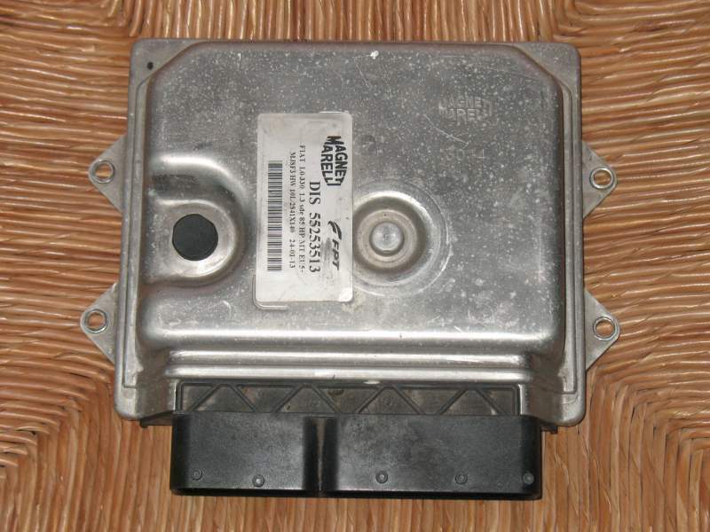 ECU FIAT 500 JTD MAGNETI MARELLI MJ8F3 FPT 55253513 HW10L