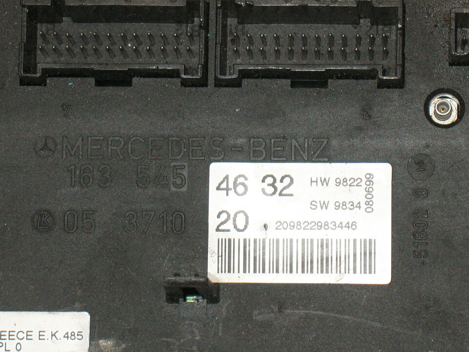 BODY FUSE MERCEDES-BENZ M-CLASS ML 270 1635454632 05371020