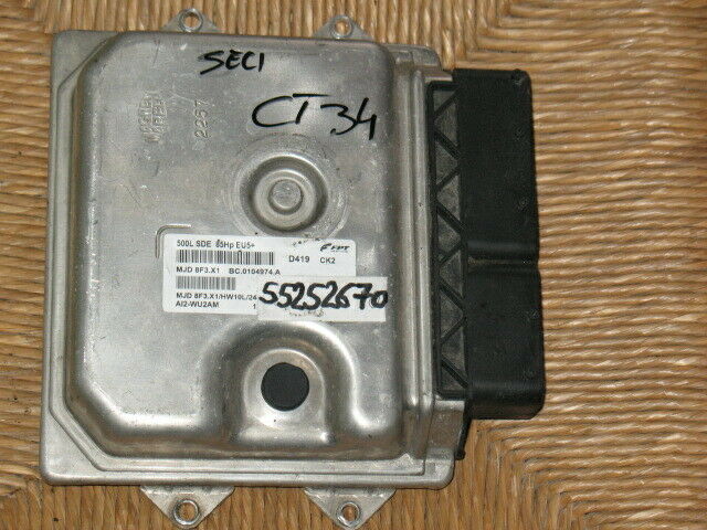 ECU Fiat 500L 1.3JTD MARELLI FPT 55252670 MJ8F3 HW10L PRONTA