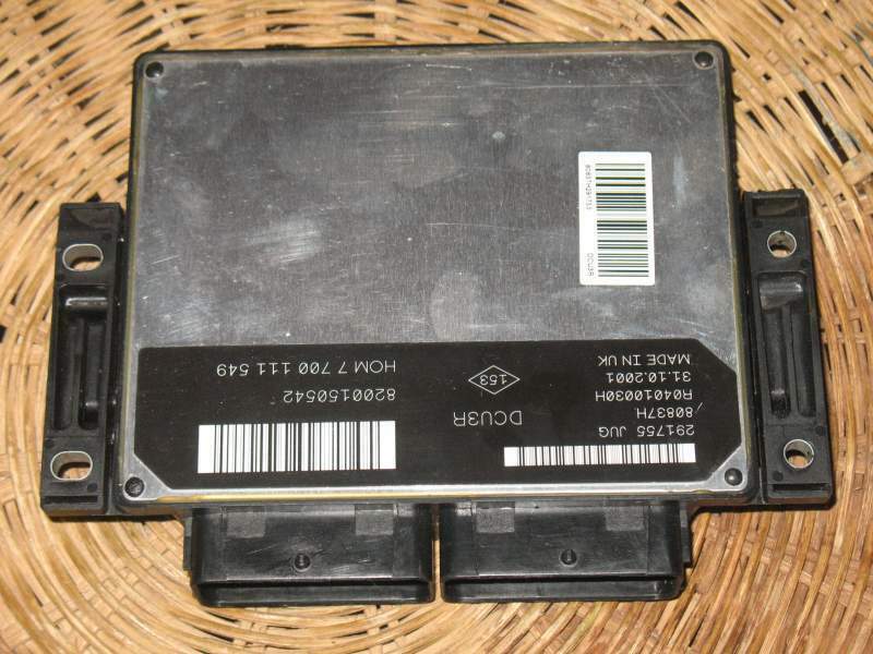 ECU RENAULT KANGOO 1.9 LUCAS R04010030H 8200150542 DCU3R