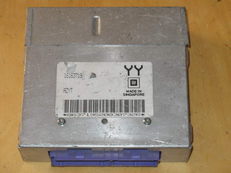 OPEL ASTRA Corsa 1.4 C14SE 16163719 AZYT ECU