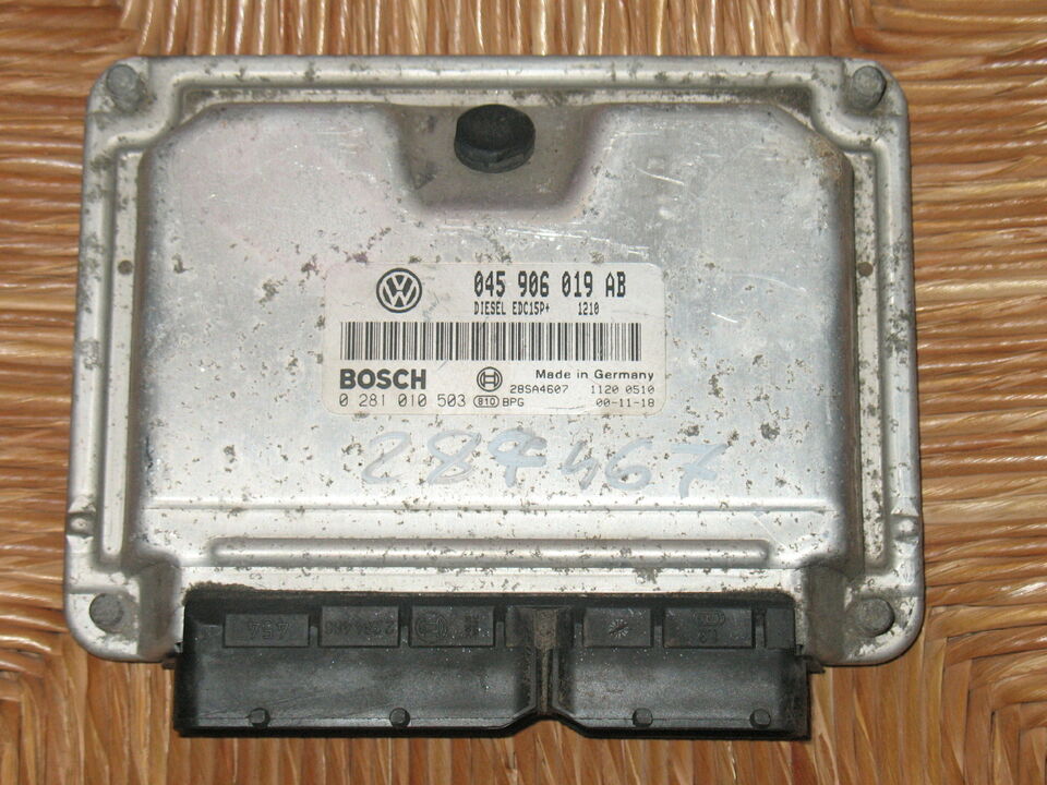 ECU VW VOLKSWAGEN POLO 1.4 TDI 0281010503 045906019AB EDC15P+ 22